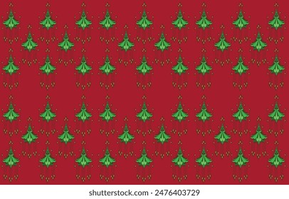 Ikat ethnic tribal ,handmade native pattern motif. Ethnic ikat abstract background art.Ikat geometric  ethnic oriental seamless pattern.Design for fabric pattern , textile ,printing and other project.