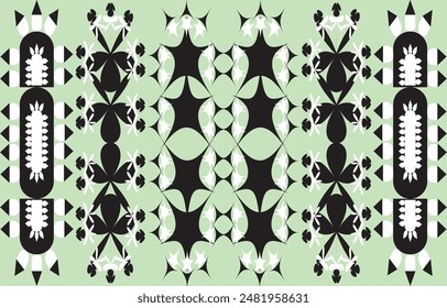 
Ikat ethnic tribal ,handmade native pattern motif. Ethnic ikat abstract background art.Ikat geometric  ethnic oriental seamless pattern.Design for fabric pattern , textile ,printing and other project