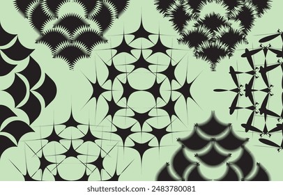 Ikat ethnic tribal ,handmade native pattern motif. Ethnic ikat abstract background art.Ikat geometric  ethnic oriental seamless pattern.Design for fabric pattern , textile ,printing and other project.