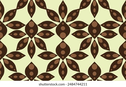 Ikat ethnic tribal ,handmade native pattern motif. Ethnic ikat abstract background art.Ikat geometric  ethnic oriental seamless pattern.Design for fabric pattern , textile ,printing and other project.