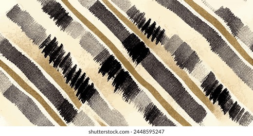 Ikat ethnischen Stamm, handgefertigte nahtlose Bildschirmhintergrund. Ethnische Ikat abstrakte Hintergrund Kunst. Illustration für Grußkarten, Druck und andere Design-Projekt.