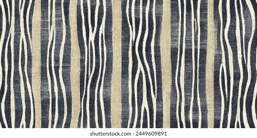 Ikat ethnic tribal, handmade seamless wallpaper. Ethnic Ikat abstract background art. llustration for greeting cards, printing and other design project.