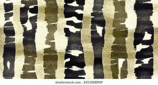 Ikat ethnic tribal, handmade seamless wallpaper. Ethnic Ikat abstract background art. llustration for greeting cards, printing and other design project.