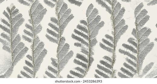 Ikat ethnic tribal, handmade seamless wallpaper. Ethnic Ikat abstract background art. llustration for greeting cards, printing and other design project.