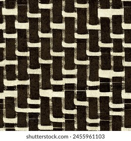 Ikat ethnic tribal, handmade seamless wallpaper. Ethnic Ikat abstract background art. llustration for greeting cards, printing and other design project.