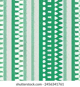 Ikat ethnic tribal, handmade seamless wallpaper. Ethnic Ikat abstract background art. llustration for greeting cards, printing and other design project.