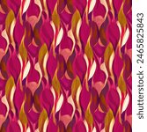 Ikat ethnic tribal seamless pattern,  Handmade seamless wallpaper. Ethnic Ikat abstract background art. llustration for greeting cards, printing and other design project.