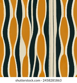 Patrón sin costuras tribales étnicas Ikat, Fondo de pantalla sin costuras hecho a mano. Ikat étnico abstracto arte de fondo. ilustración para tarjetas de felicitación, impresión y otro proyecto de diseño.