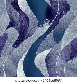 Ikat ethnische Stamm nahtlose Muster, Handgemachte nahtlose Bildschirmhintergrund. Ethnische Ikat abstrakte Hintergrund Kunst. Illustration für Grußkarten, Druck und andere Design-Projekt.
