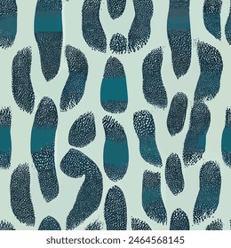 Ikat ethnic tribal seamless pattern,  Handmade seamless wallpaper. Ethnic Ikat abstract background art. llustration for greeting cards, printing and other design project.