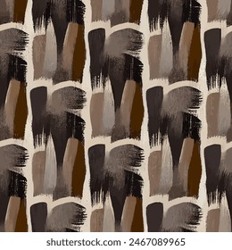 Ikat ethnic tribal seamless pattern, Ethnic Ikat abstract background art.  Handmade seamless wallpaper. llustration for greeting cards, printing and other design project.