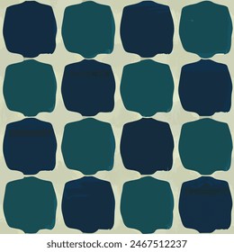 Ikat ethnic tribal seamless pattern, Ethnic Ikat abstract background art.  Handmade seamless wallpaper. llustration for greeting cards, printing and other design project.
