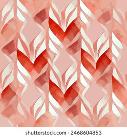 Ikat ethnic tribal seamless pattern, Ethnic Ikat abstract background art.  Handmade seamless wallpaper. llustration for greeting cards, printing and other design project.