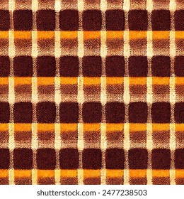 Patrón sin costuras tribales étnicas Ikat, Fondo de pantalla sin costuras hecho a mano. Ikat étnico abstracto arte de fondo. ilustración para tarjetas de felicitación, impresión y otro proyecto de diseño.