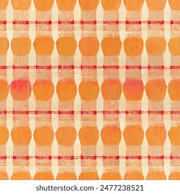 Patrón sin costuras tribales étnicas Ikat, Fondo de pantalla sin costuras hecho a mano. Ikat étnico abstracto arte de fondo. ilustración para tarjetas de felicitación, impresión y otro proyecto de diseño.