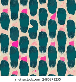 Ikat ethnic tribal seamless pattern,  Handmade seamless wallpaper. Ethnic Ikat abstract background art. llustration for greeting cards, printing and other design project.