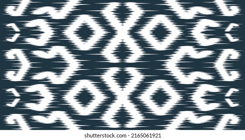 Kat ethnisch-weiße Muster Design Stoff Vektorhintergrund. Nahtlos auf dem Stoff in Indonesien und anderen asiatischen Ländern EP.30.Vintage-Ornament-Druck. Gut geeignet für Gewebe und Textilien, Tapeten, Verpackungen