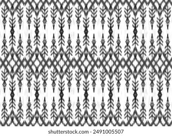 Ikat fabric abstract symbol Aztec illustration geometric shape vector ethic nature indigenous tribal work background backdrop wallpaper print textile clothing fashion decoration
 