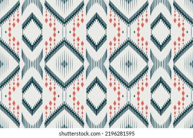 diseño de patrones étnicos de tejido ikat Motifs modernos Tradicionales Patrón tribal africano sin fisuras. diseño de acuarela vectorial de tela de impresión nativa estadounidense para camisa de casaca de tela de fondo para impresión