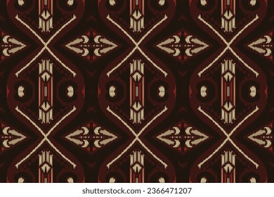 Ikat Fabric Paisley Embroidery Background. Ikat Chevron Geometric Ethnic Oriental Pattern Traditional. Ikat Aztec Style Abstract Design for Print Texture,fabric,saree,sari,carpet.