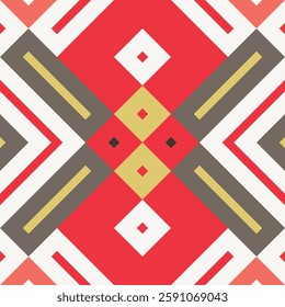 Ikat Fabric Paisley Embroidery Background. Ikat Design Geometric Ethnic Oriental Pattern traditional.aztec Style Abstract Vector illustration.design for Texture,fabric,clothing,wrapping,sarong.