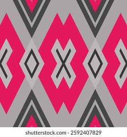 Ikat Fabric Paisley Embroidery Background. Ikat Flower Geometric Ethnic Oriental Pattern traditional.aztec Style Abstract Vector illustration.design for Texture,fabric,clothing,wrapping,sarong.