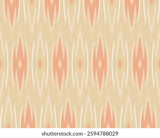 Ikat fabric pattern for wallpaper, clothing, and textiles – African, Pakistani, Egyptian, and Indian styles.