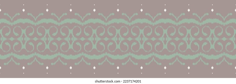Ikat fabric tribal African Seamless Pattern. Ethnic Geometric Ikkat Batik Digital vector textile Design for Prints Fabric saree Mughal brush symbol Swaths texture Kurti Kurtis Kurtas