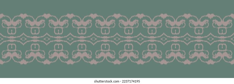 Ikat fabric tribal Aztec Seamless Pattern. Ethnic Geometric Batik Ikkat Digital vector textile Design for Prints Fabric saree Mughal brush symbol Swaths texture Kurti Kurtis Kurtas