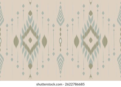 Ikat floral abstract pattern Design for background ,Capet,wall ,case mobile phone cover ,paper,clothing, wrapping,batik ,fabric , embroidery .