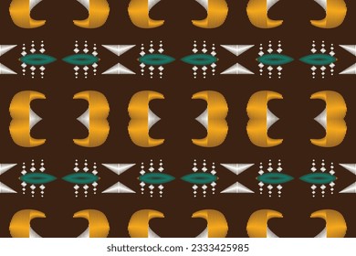 Ikat Floral Paisley Embroidery Background. Ikat Diamond Geometric Ethnic Oriental Pattern Traditional. Ikat Aztec Style Abstract Design for Print Texture,fabric,saree,sari,carpet.