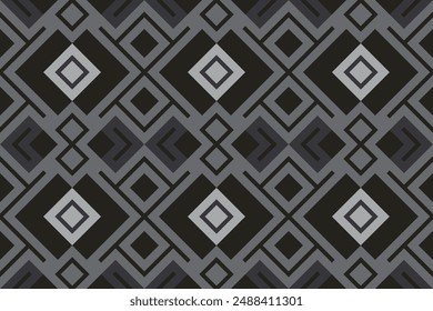Ikat Floral Paisley Embroidery Background. Ikat Chevron Geometric Ethnic Oriental Pattern Traditional. Ikat Aztec Style Abstract Design for Print Texture,fabric,saree,sari,carpet.