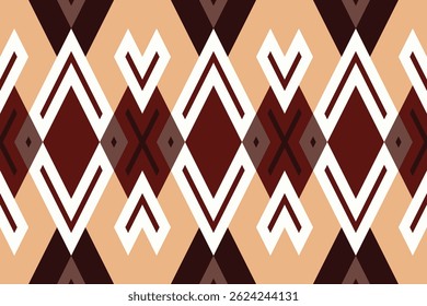 Ikat Floral Paisley Embroidery Background. Ikat Stripe Geometric Ethnic Oriental Pattern Traditional. Ikat Aztec Style Abstract Design for Print Texture,fabric,saree,sari,carpet.