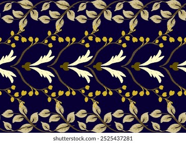 Ikat floral paisley embroidery ethnic traditional pattern 
Geometric ethnic floral pattern Thai silk embroidery design for decorative home carpet curtain pillow blue geometric pattern