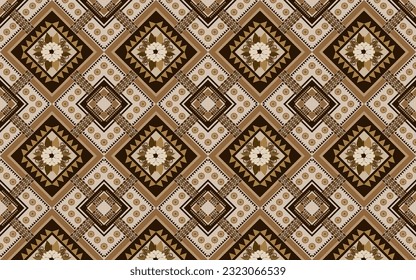 Ikat floral paisley embroidery on black background.geometric ethnic oriental pattern traditional.
Aztec style abstract vector illustration.design for texture,fabric,clothing,wrapping,decoration,carpet