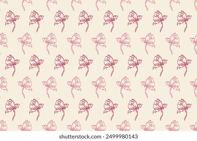 Ikat floral paisley embroidery seamless pattern on background. Ikat ethnic oriental pattern traditional. Aztec style abstract vector illustration. design for ikat fashion texture,fabric,clothing,wrapp