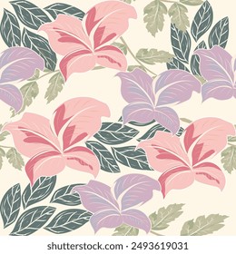 ikat floral Pattern hand draw, Motif ethnic  seamless textile illustration,  embroidery, print striped ornament floral, pattern, design for wrapping, silk, scarf, background, textile, 