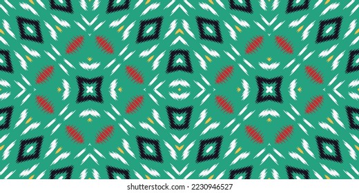 Ikat Floral Scandinavian embroidery, ikat seamless tribal chevron, Motif Vector Digital textile Asian Design ancient art for Prints Fabric saree Mughal Swaths texture Kurti Kurtis Kurtas