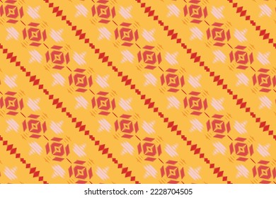 Ikat floral tribal African Seamless Pattern. Ethnic Geometric Batik Ikkat Digital vector textile Design for Prints Fabric saree Mughal brush symbol Swaths texture Kurti Kurtis Kurtas