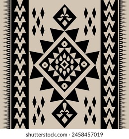 Ikat Blumenmuster Ethnisch Geometrisch Native Tribal Boho Motiv Aztec Textil Stoff Teppich Mandalas Afrikanisch