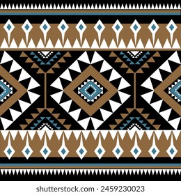 Ikat Blumenmuster Ethnisch Geometrisch Native Tribal Boho Motiv Aztec Textil Stoff Teppich Mandalas Afrikanisch