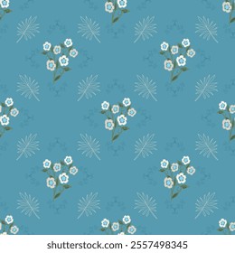 Ikat flower seamless pattern , Motif ethnic  floral textil,  embroidery, print striped ornament floral, pattern, design for wrapping, silk, scarf, background,textile.
