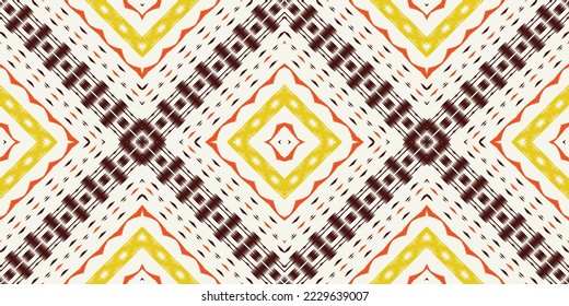 Ikat flower tribal Africa Geometric Traditional ethnic oriental Design for Prints Fabric saree Mughal brush symbol Swaths texture Kurti Kurtis Kurtas