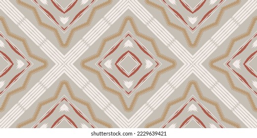 Ikat flower tribal background Geometric Traditional ethnic oriental design for the background. Folk embroidery, Indian, Scandinavian, Gypsy, Mexican, African rug, wallpaper.