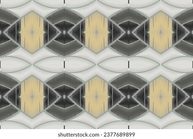 Ikat Flower Tribal Chevron Geometric Traditional Ethnic Oriental Design for the Background. Folk Embroidery, Indian, Scandinavian, Gypsy, Mexican, African Rug, Wallpaper.