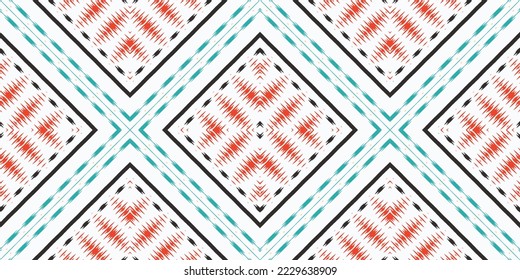 Ikat flowers tribal background Geometric Traditional ethnic oriental Design for Prints Fabric saree Mughal brush symbol Swaths texture Kurti Kurtis Kurtas