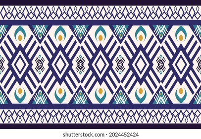 Ethisch-orientalische Vektordesign im Stamm-Stamm-nahtlose Hintergründe indischer skandinavischer Zigeuner, mexikanischer Wallpaper, Batik-Vektorgrafik