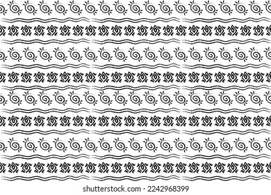 ikat folk pattern geometric ethnic ornament oriental vector design ethnic aztec style tribal seamless background pattern African indian scandinavian mexican wallpaper clothing batik. 