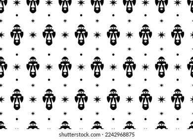 ikat folk pattern geometric ethnic ornament oriental vector design ethnic aztec style tribal seamless background pattern African indian scandinavian mexican wallpaper clothing batik. 