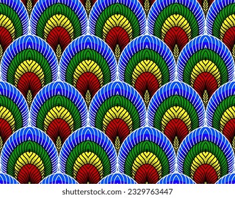 Ikat folklore Hand drawn ornament. Tribal ethnic vector texture. Seamless striped pattern in Aztec style. Figure tribal embroidery. Indian, Scandinavian, Gyp sy, Mexican, folk pattern.ikat pattern.
